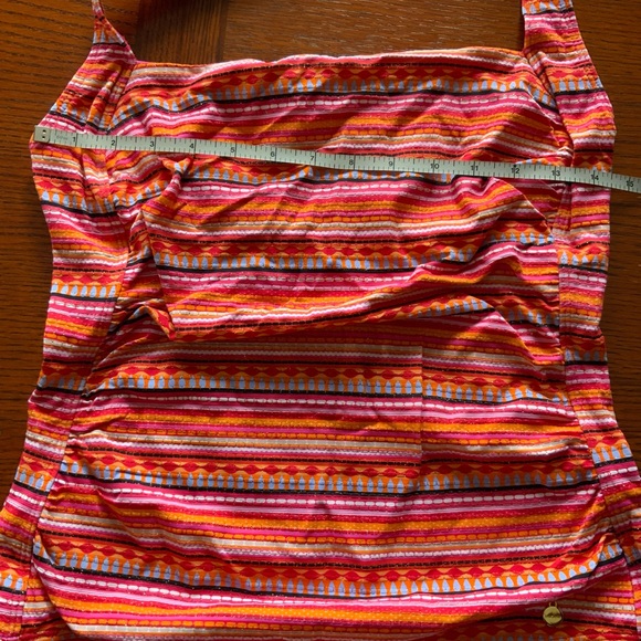One piece halter swim suit size 16 NWOT - Picture 4 of 6